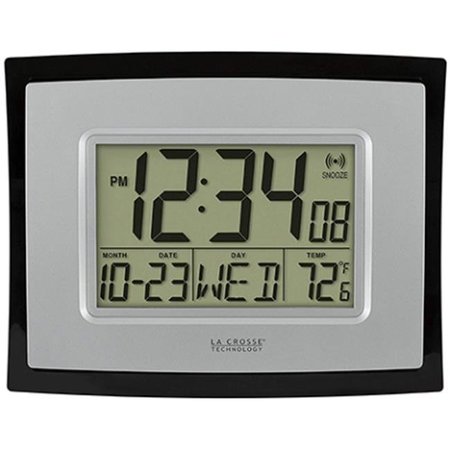 LACROSSE Lacrosse WT-8002U Digital Wall Clock with Indoor Temp & Calendar WT-8002U